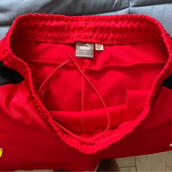 PUMA Men's Scuderia Ferrari Race T7 Track Pants (Red) - Large - Picture 4 of 10